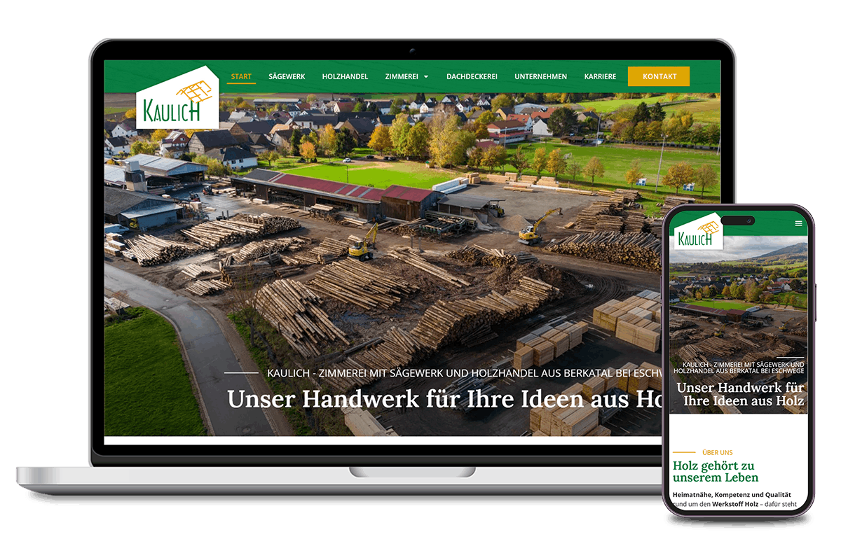 W. Kaulich – Website-Hero